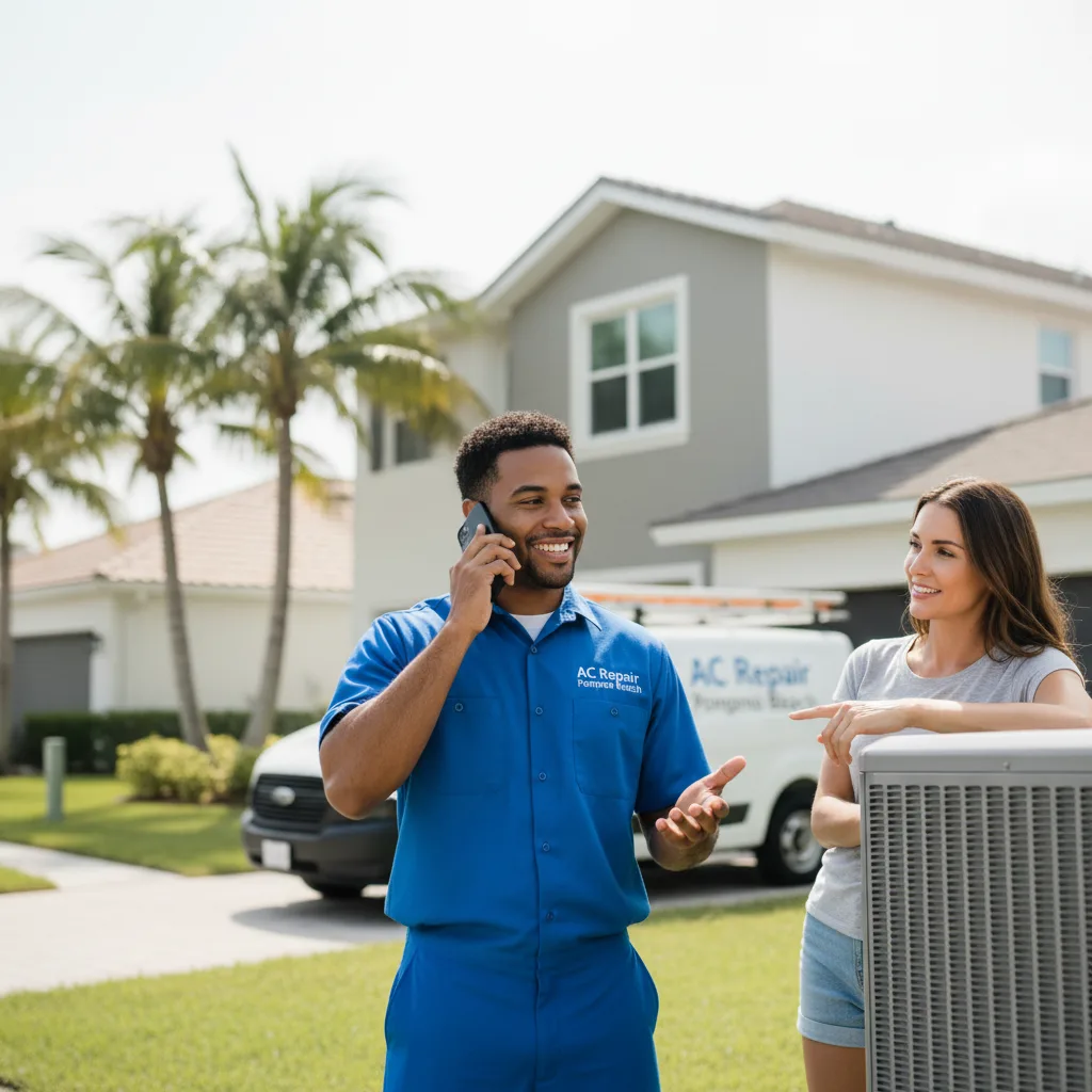 AC Repair Pompano Beach customer support in Hazel Park